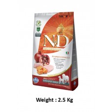 Farmina ND Medium And Maxi Adult Dog Food Pumpkin Chicken And Pomegranate Grain Free 2.5 Kg